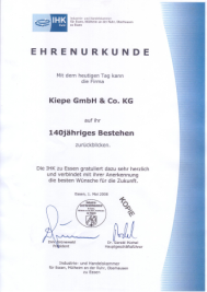 Urkunde